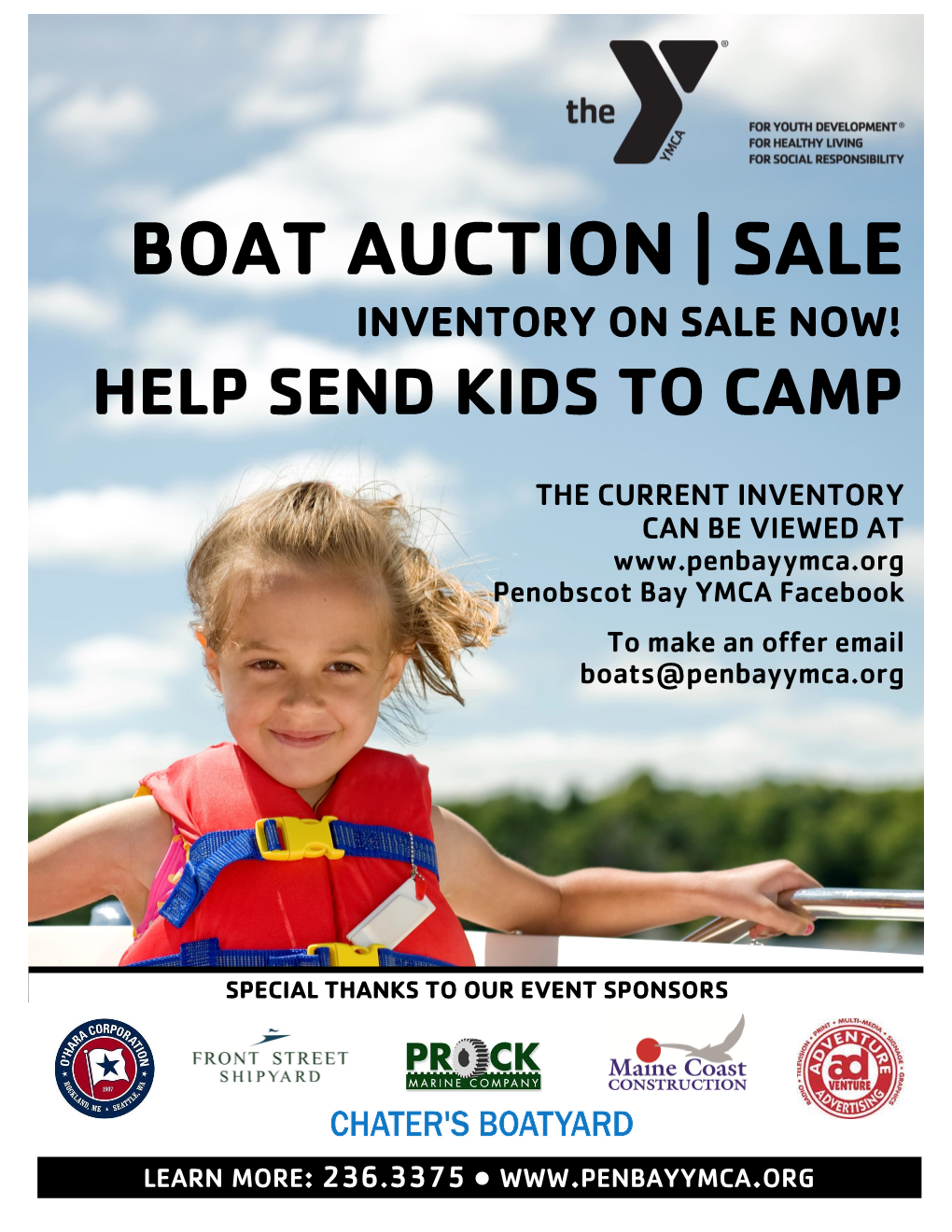 Boat Auction | Sale Inventory on Sale Now! Help Send Kids to Camp