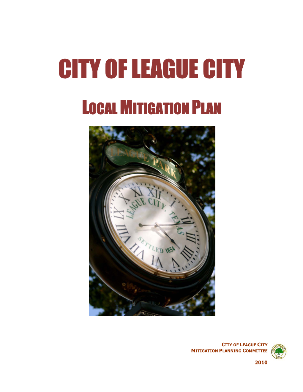 Local Mitigation Plan