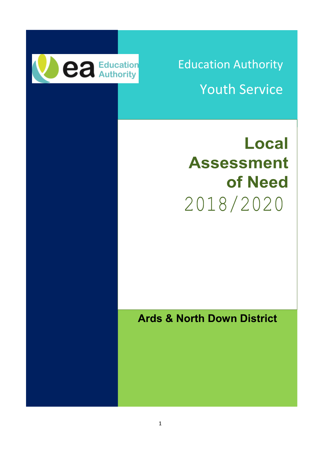 Ards & North Down Local Assessment of Need 2018-2020