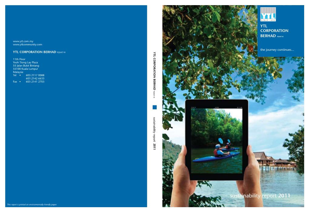 Sustainability Report 2011