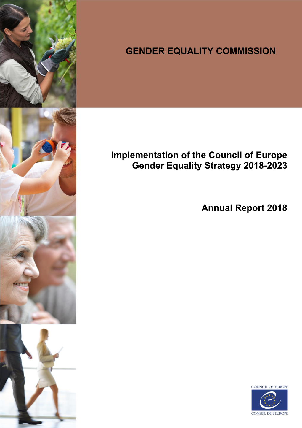 GENDER EQUALITY COMMISSION Implementation of the Council Of