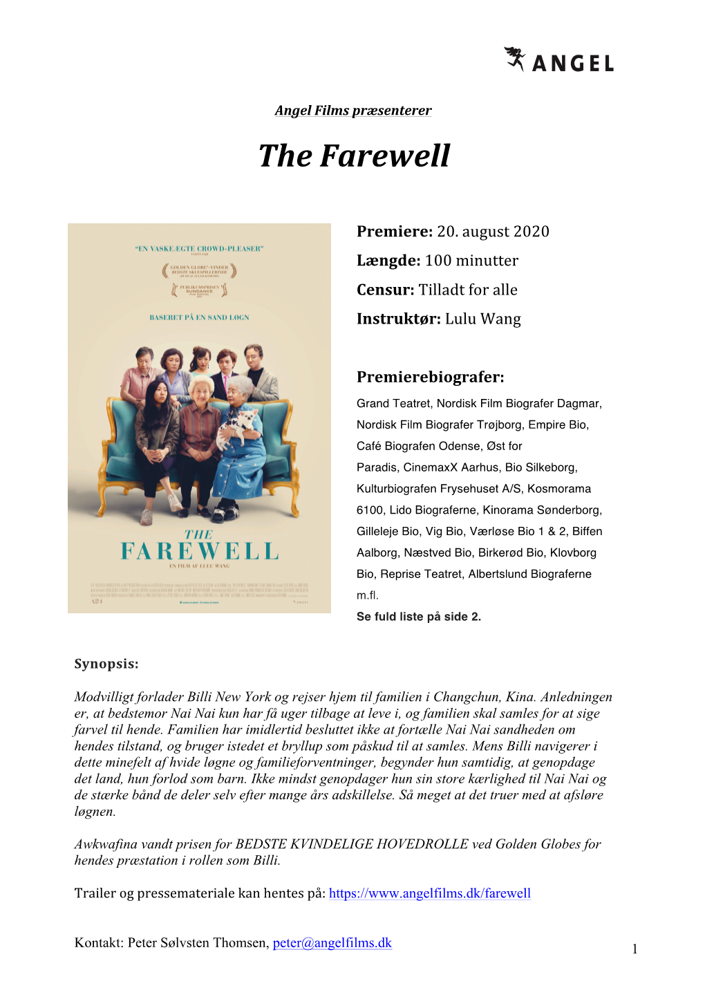 The Farewell