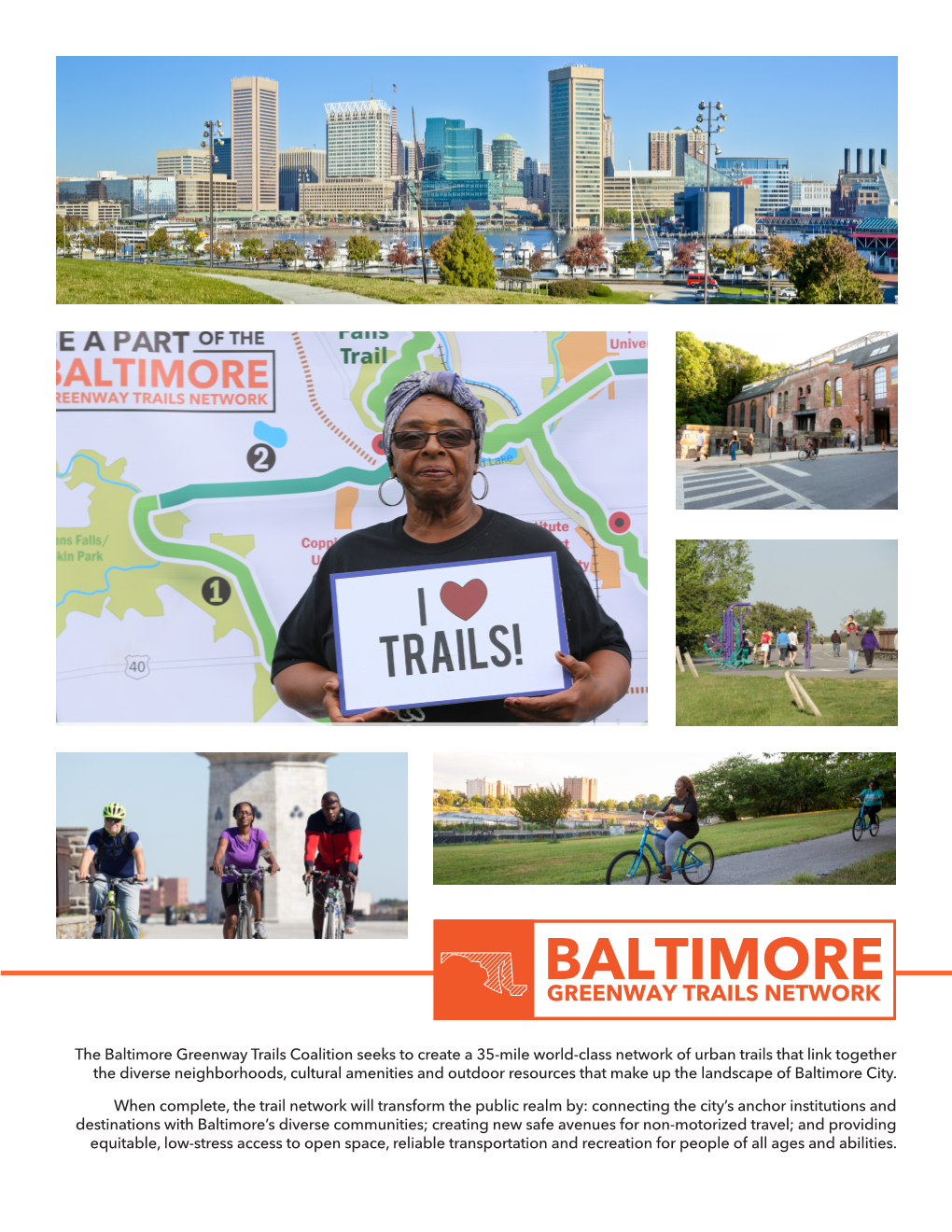 The Baltimore Greenway Trails Coalition Seeks to Create a 35-Mile