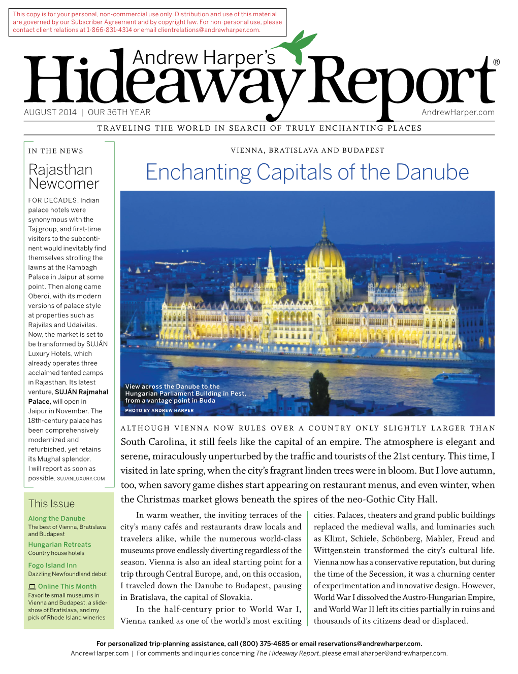 Enchanting Capitals of the Danube