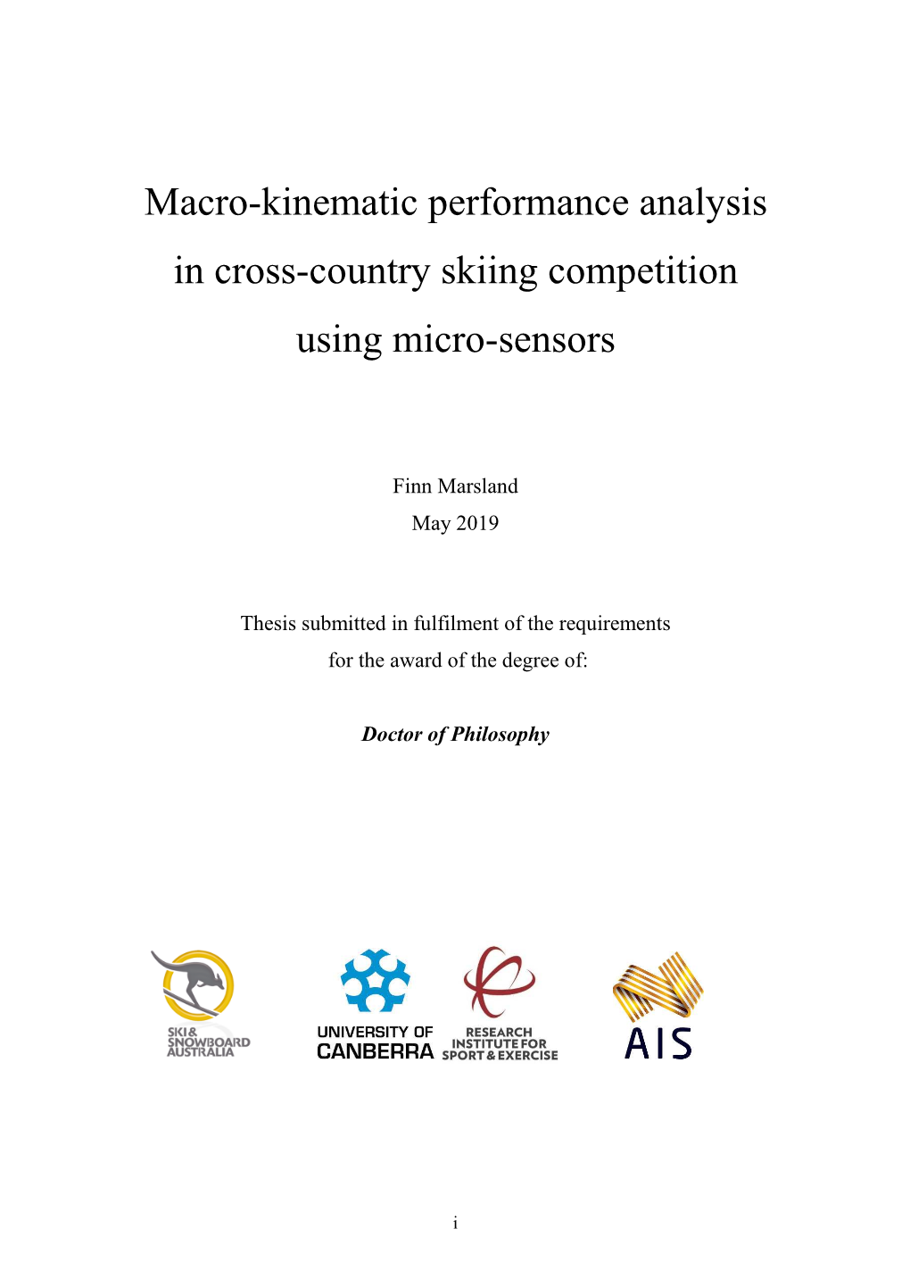 Macro-Kinematic Performance Analysis in Cross-Country Skiing Competition Using Micro-Sensors