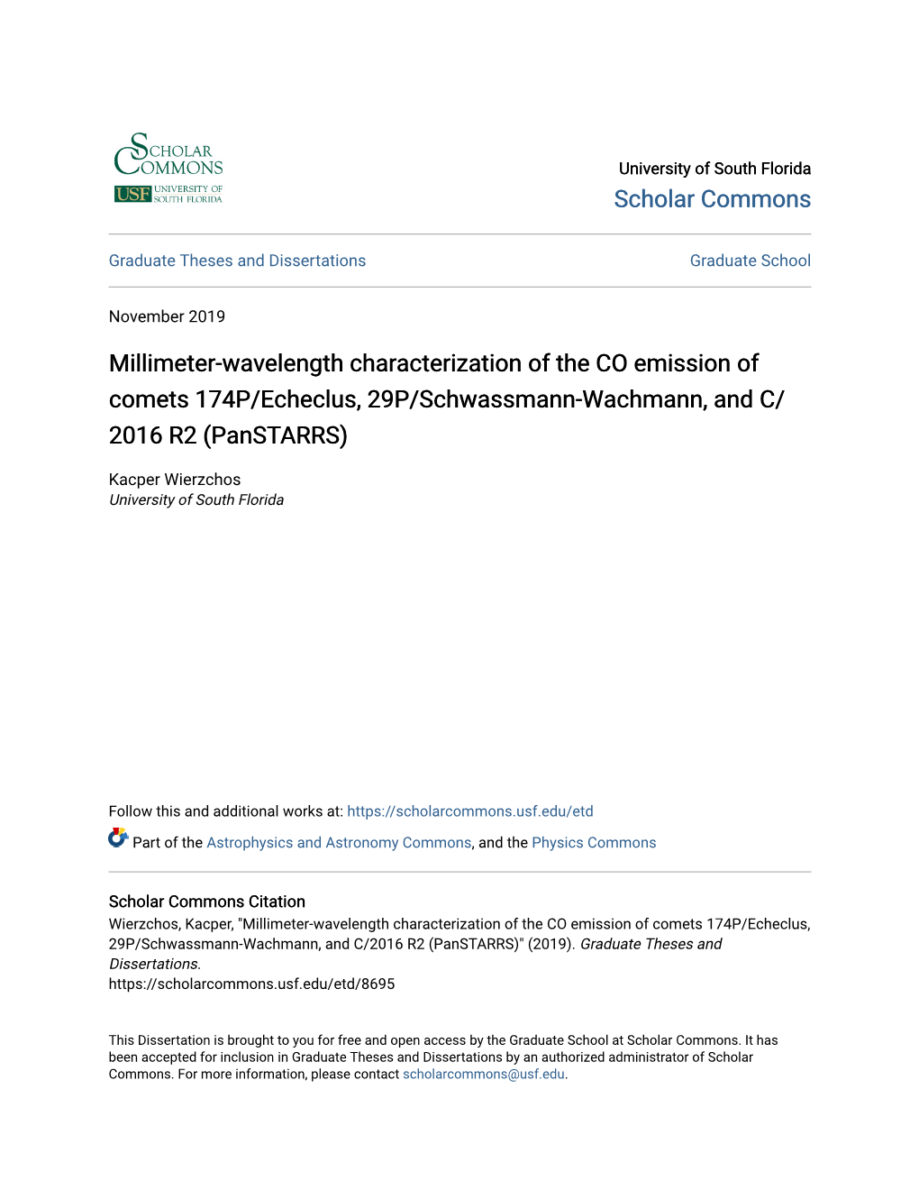 Millimeter-Wavelength Characterization of the CO Emission of Comets 174P/Echeclus, 29P/Schwassmann-Wachmann, and C/ 2016 R2 (Panstarrs)