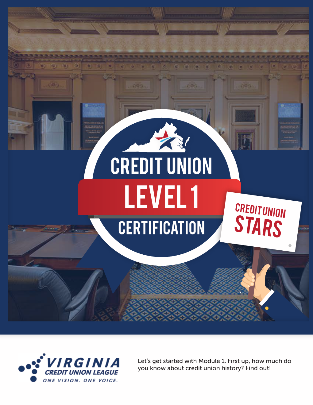 Level 1 Credit Union Certification Stars