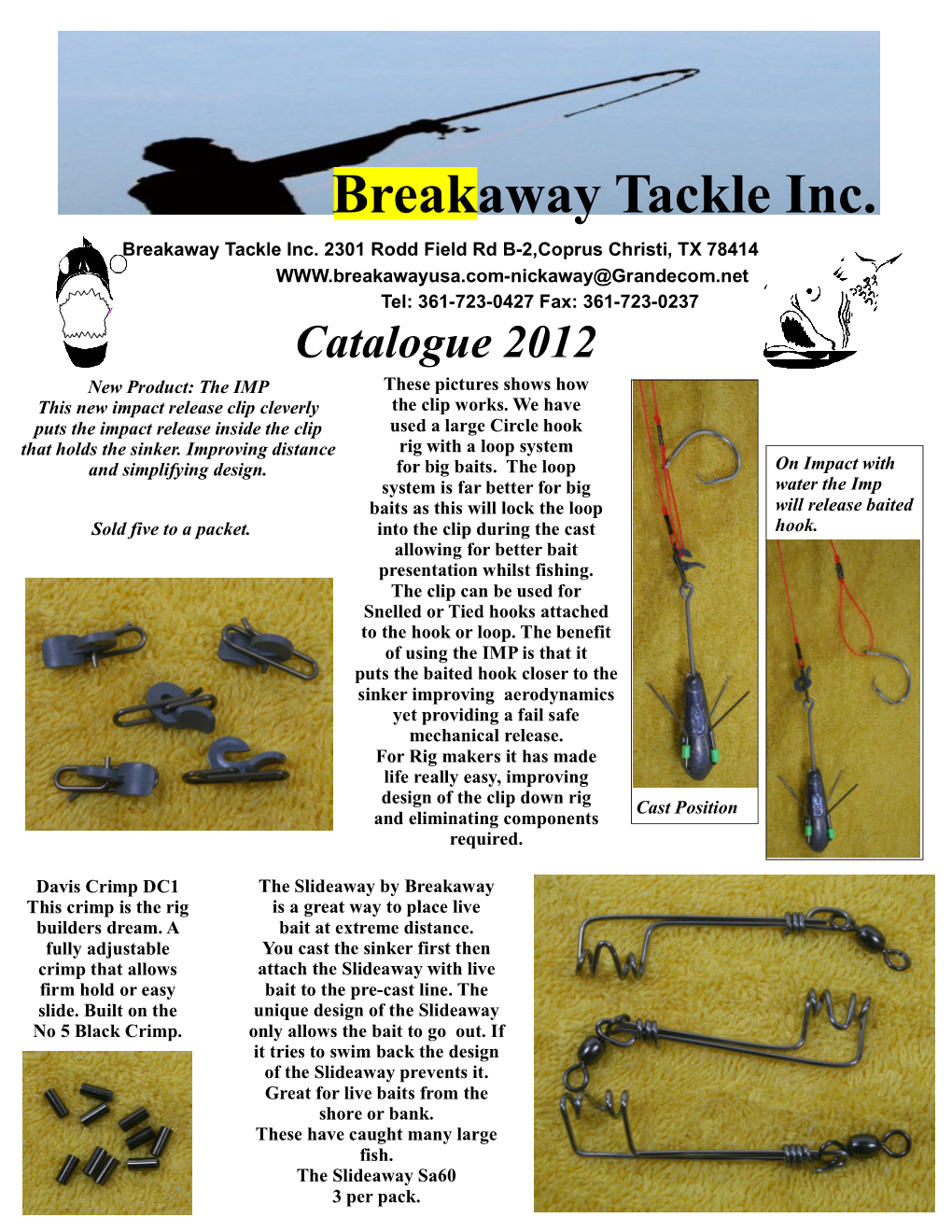 Breakaway Tackle Inc. Breakaway Tackle Inc