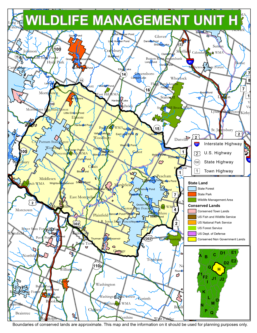 Wildlife Management Unit H