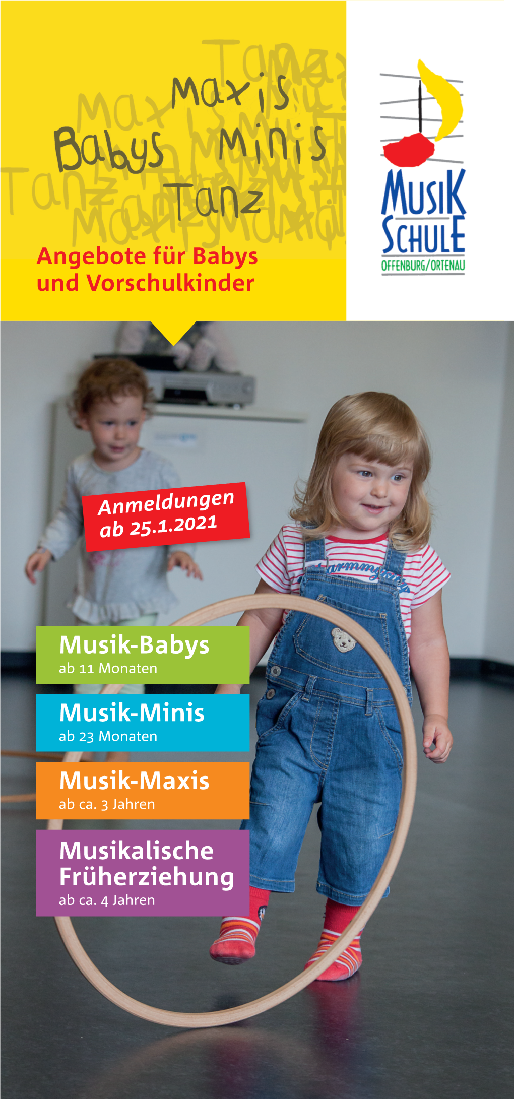 Musik-Babys Musik-Minis Musik-Maxis Musikalische Früherziehung