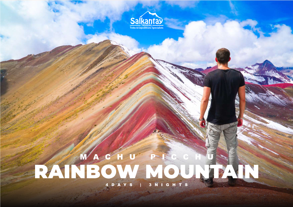 Machu Picchu & Rainbow Mountain 4 Days.Cdr