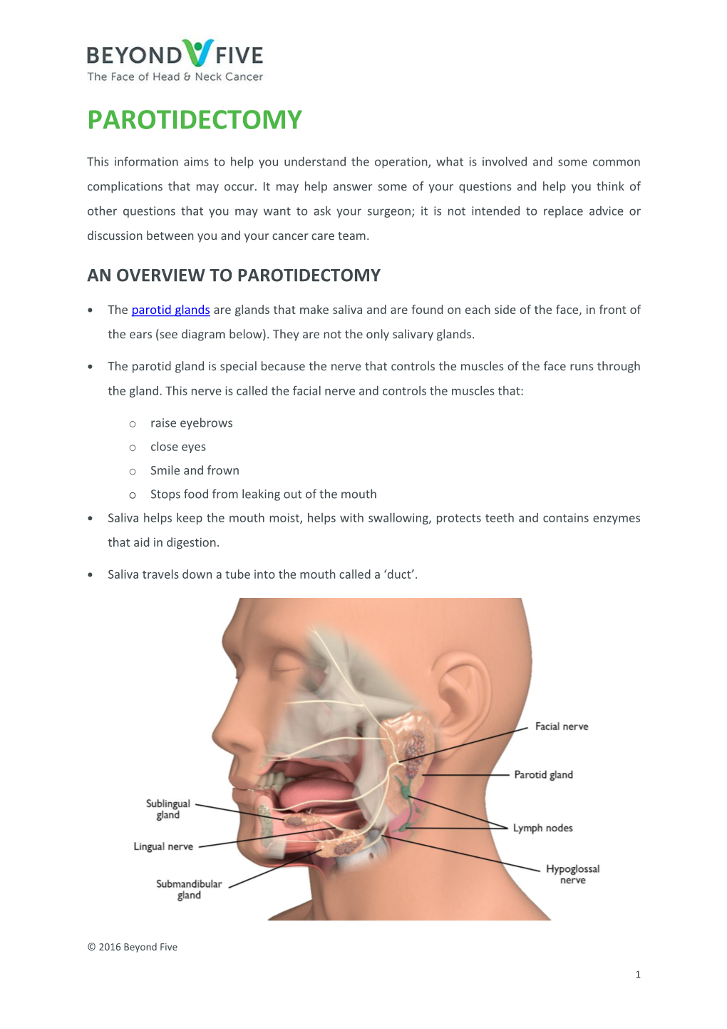 Parotidectomy