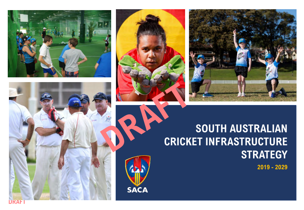 South Australian Cricket Infrastructure Strategy 2019 - 2029