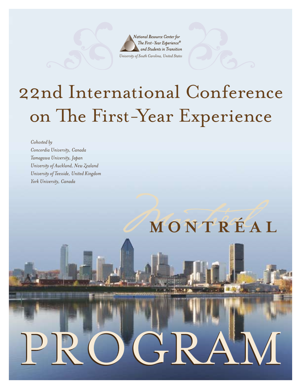 22Nd International Conference on the First-Year Experience