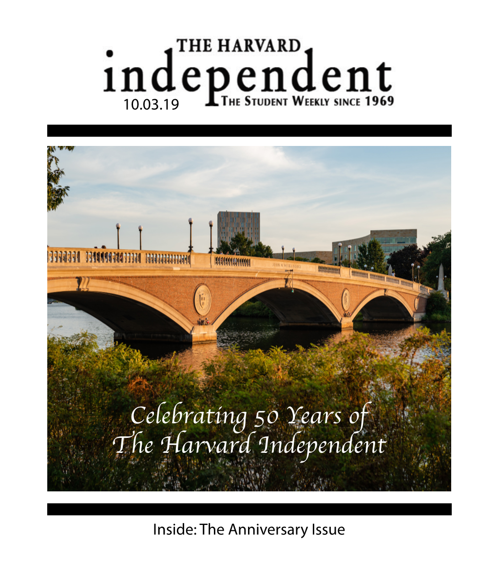 Celebrating 50 Years of the Harvard Independent