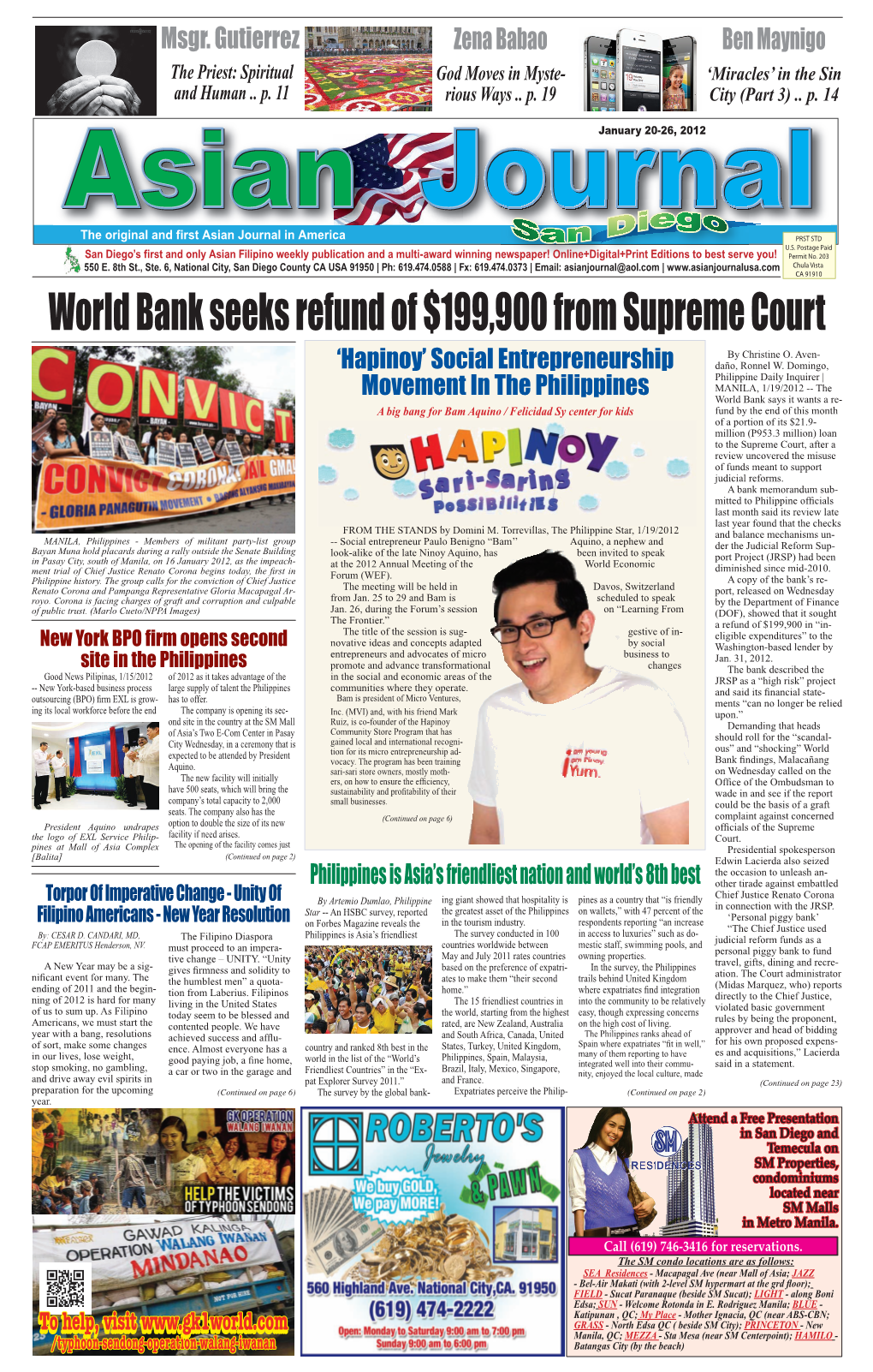 World Bank Seeks Refund of $199,900 from Supreme Court