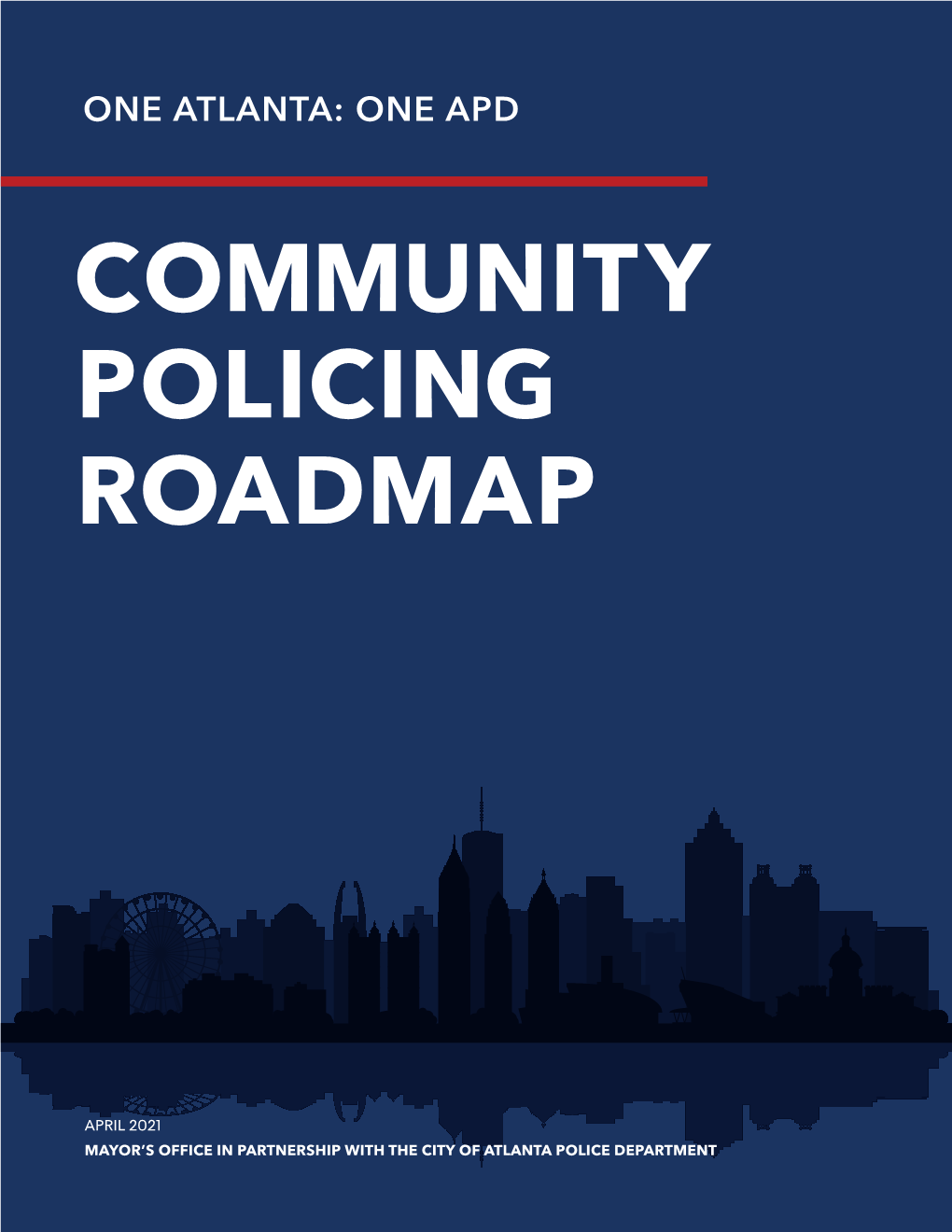 One APD Community Policing Roadmap