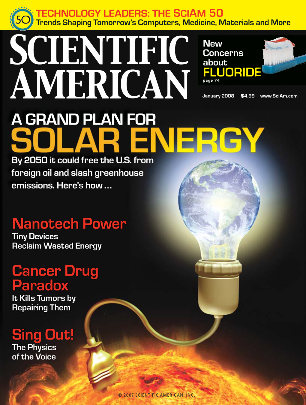 Scientific American-January 2008