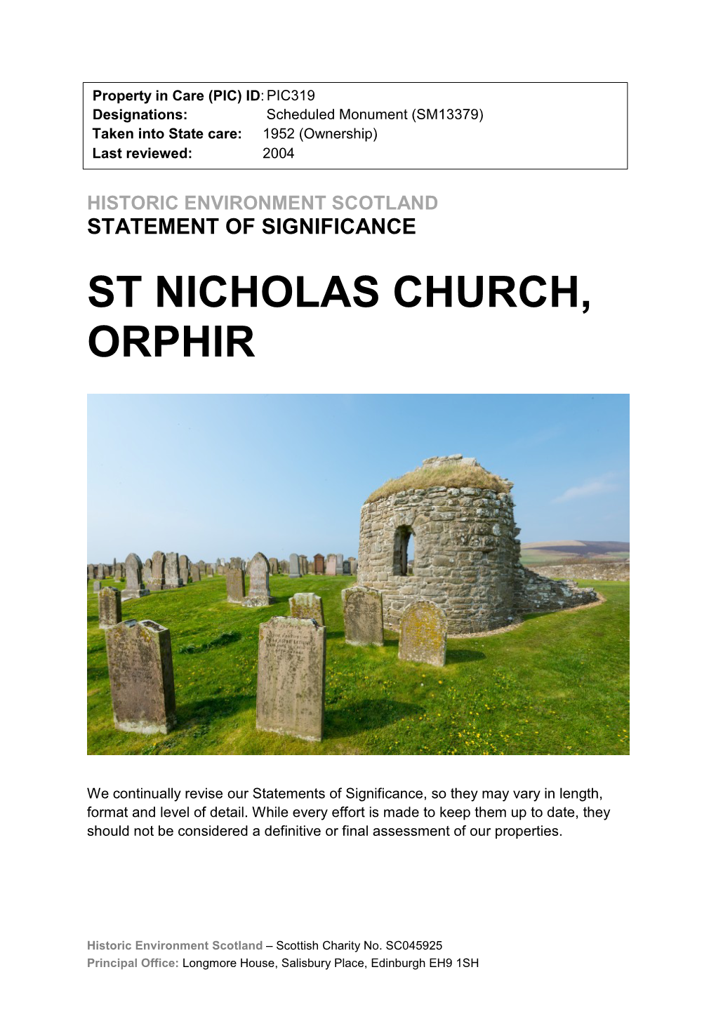 St Nicholas Church, Orphir