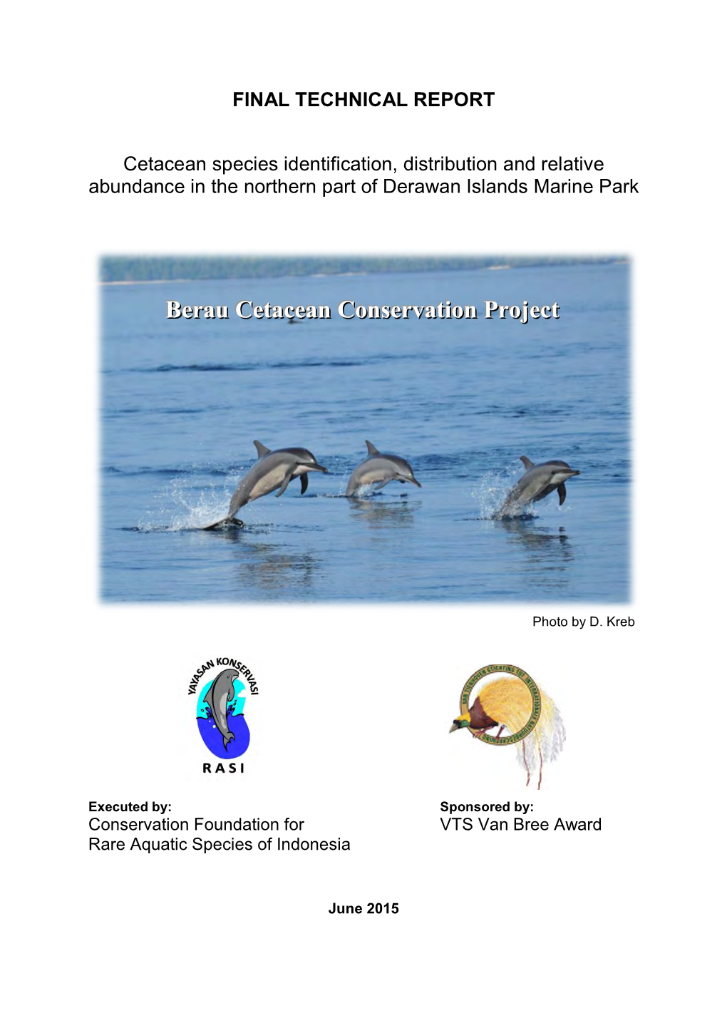 Berau Cetacean Conservation Project