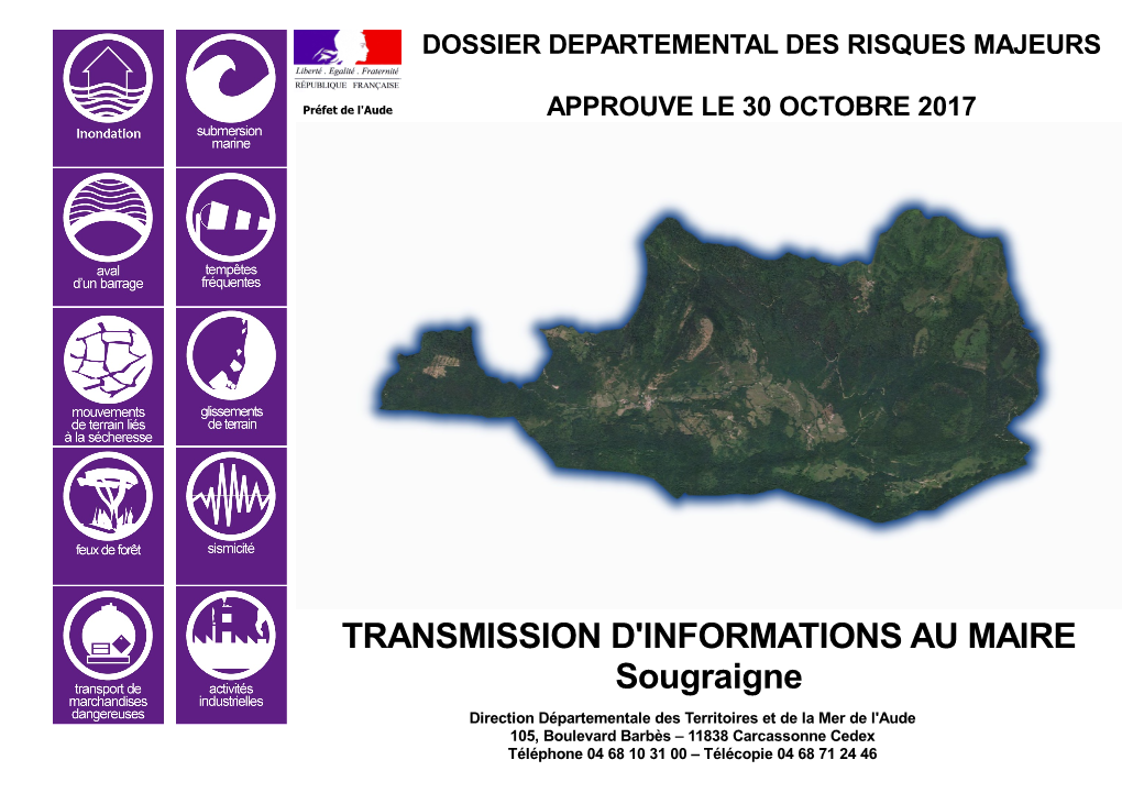 TRANSMISSION D'informations AU MAIRE Sougraigne