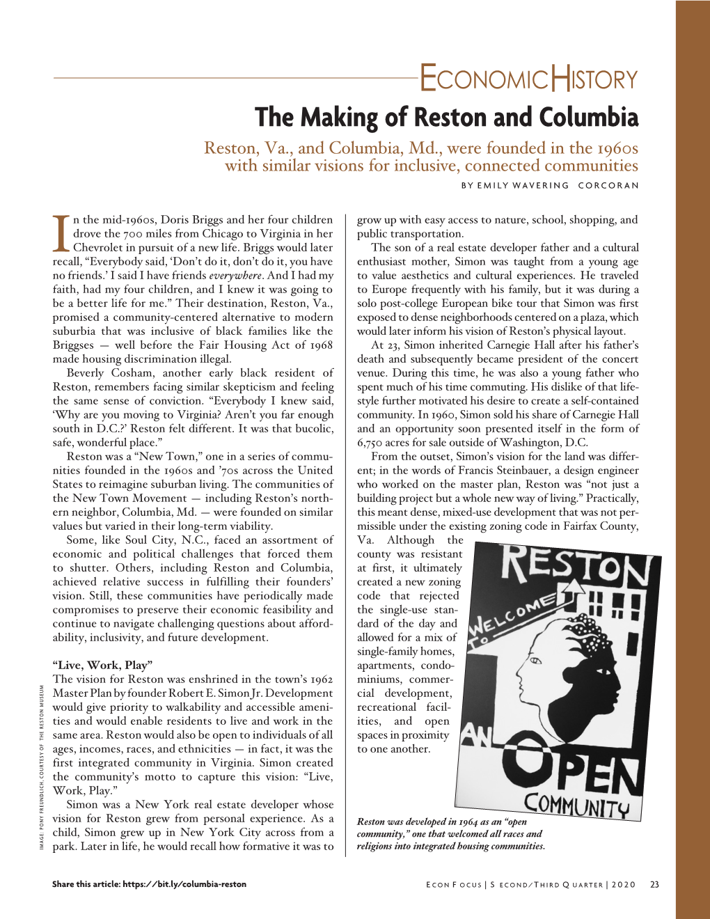 The Making of Reston and Columbia