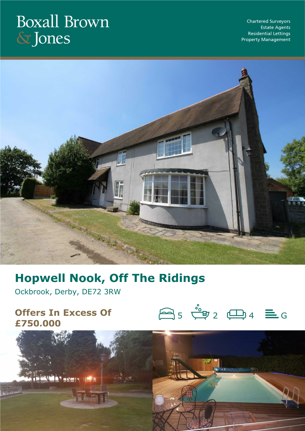 Hopwell Nook, Off the Ridings Ockbrook, Derby, DE72 3RW