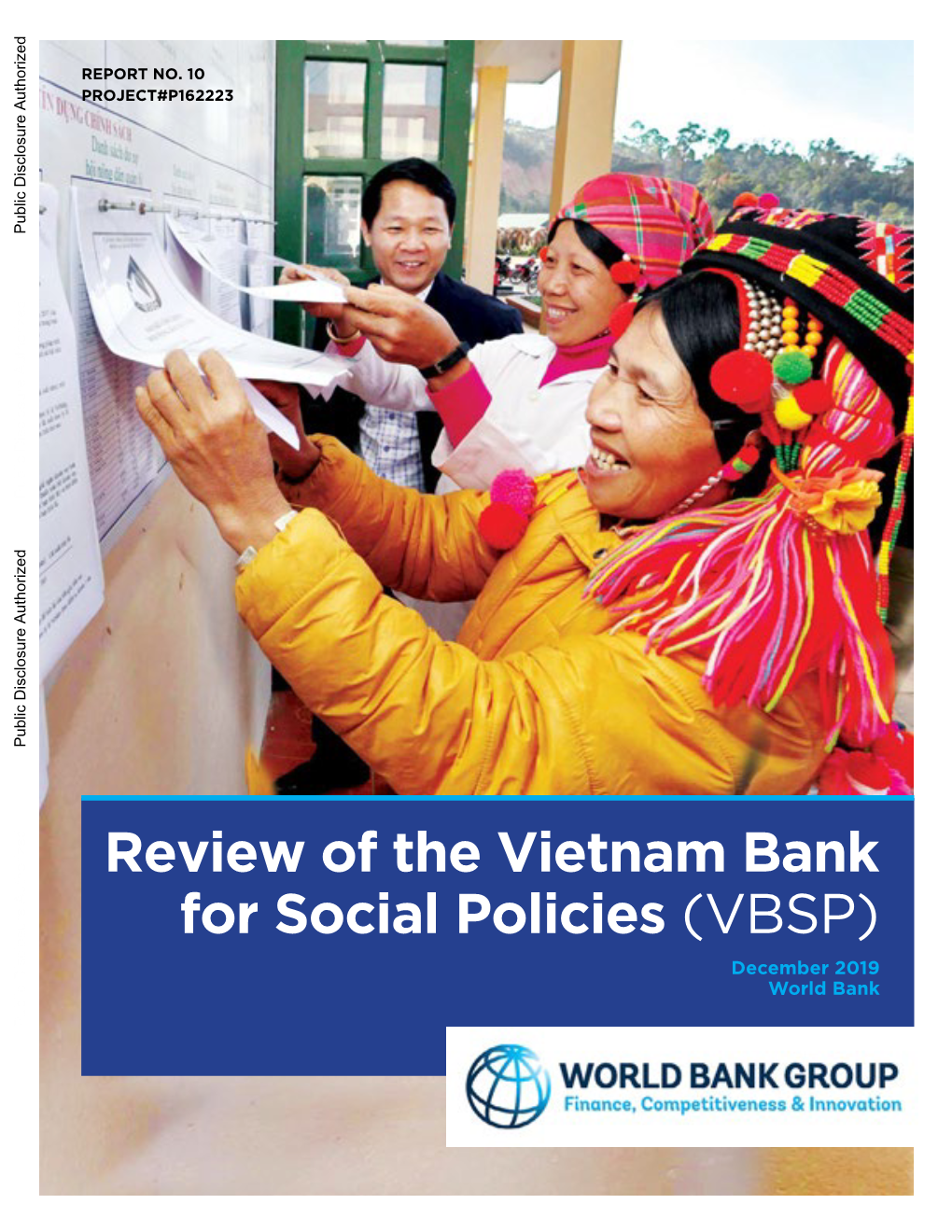 Review of the Vietnam Bank for Social Policies (VBSP) Review of the Vietnam Bank for Social Policies (VBSP)