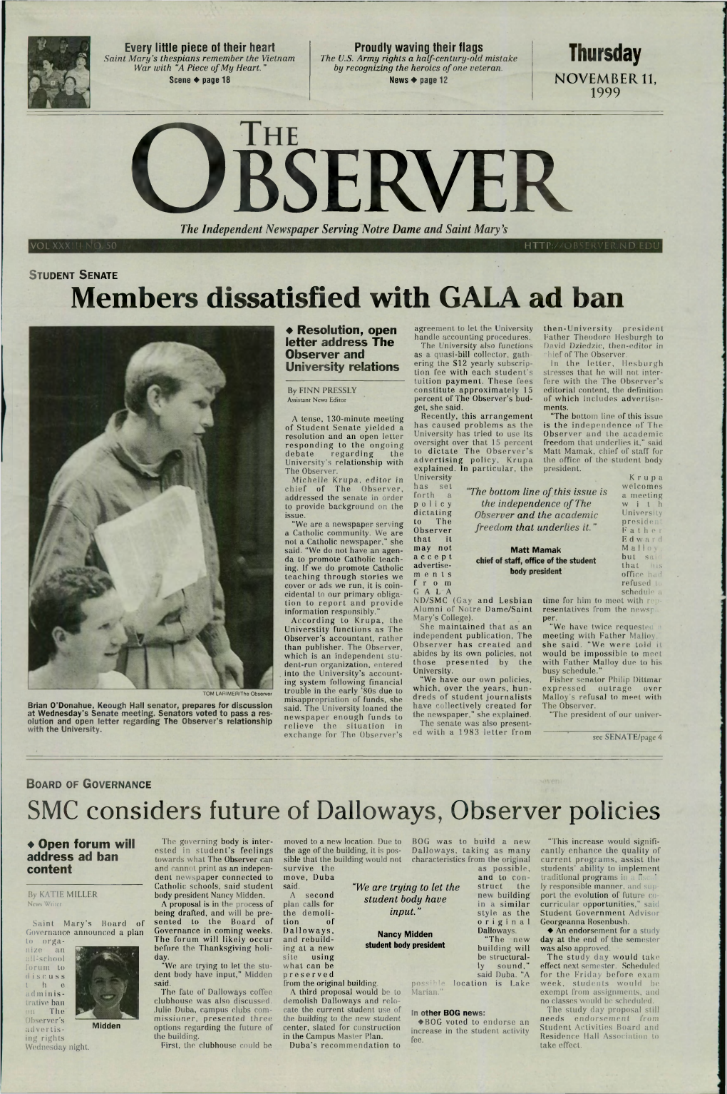 Thursday Members Dissatisfied with GALA Ad
