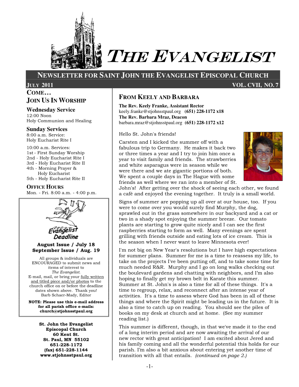 The Evangelist Episcopal Church