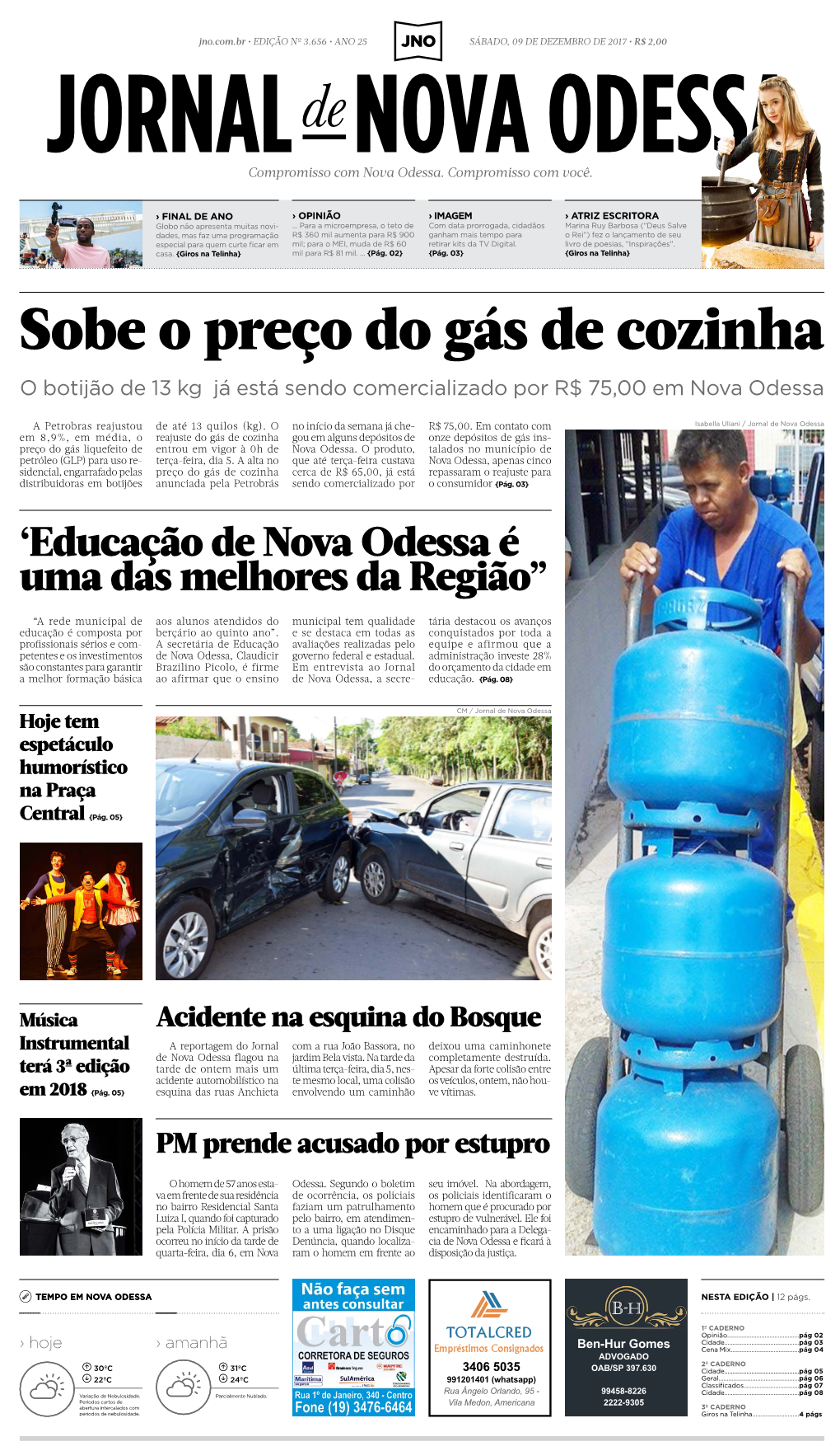 Sobe O Preço Do Gás De Cozinha O Botijão De 13 Kg Já Está Sendo Comercializado Por R$ 75,00 Em Nova Odessa