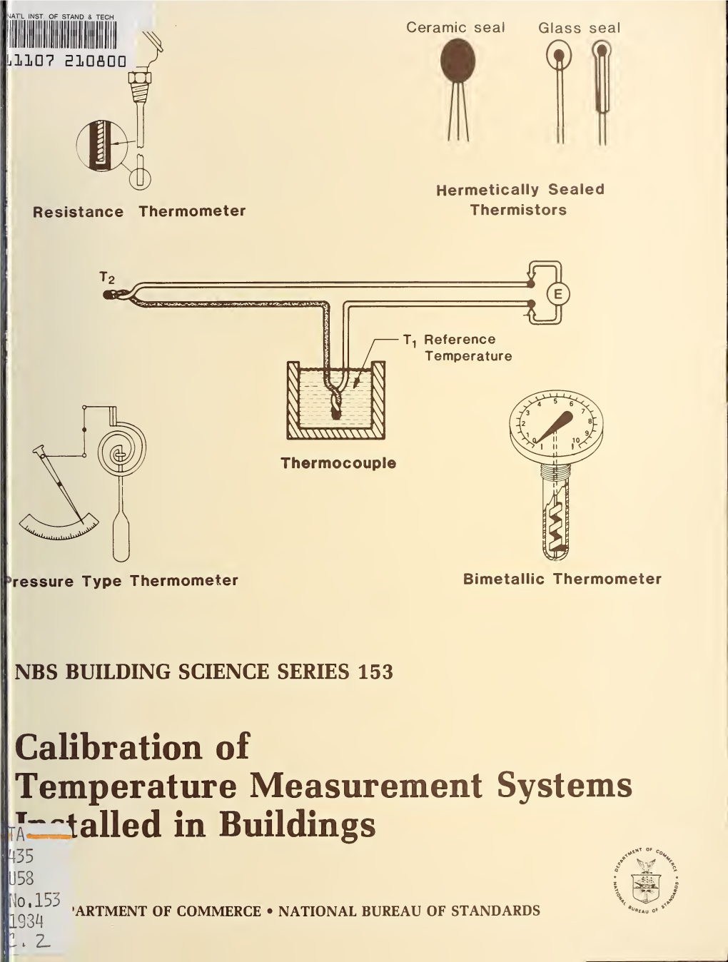 Calibration of Temperature Measurement Systems Installed in Buildings