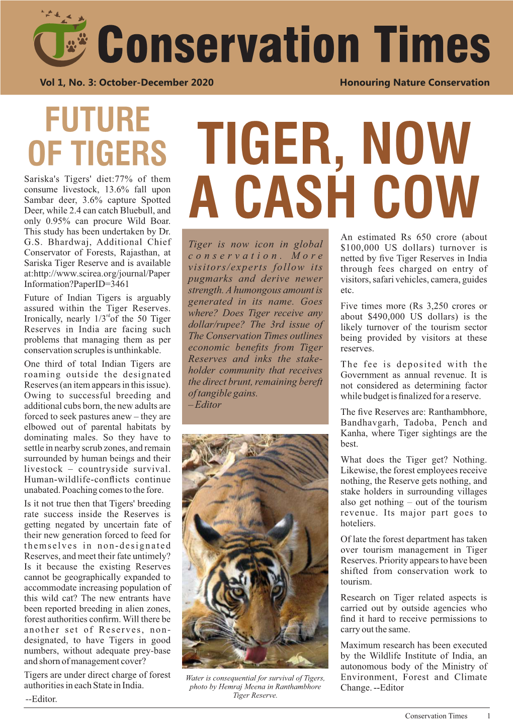 Future of Tigers