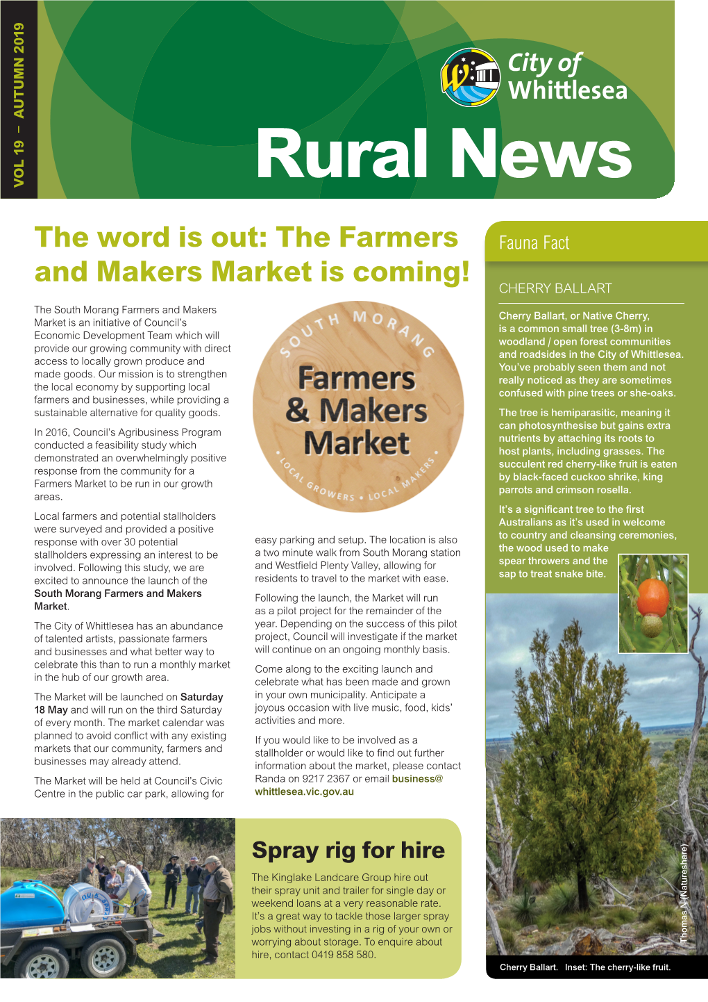 City of Whittlesea Rural News