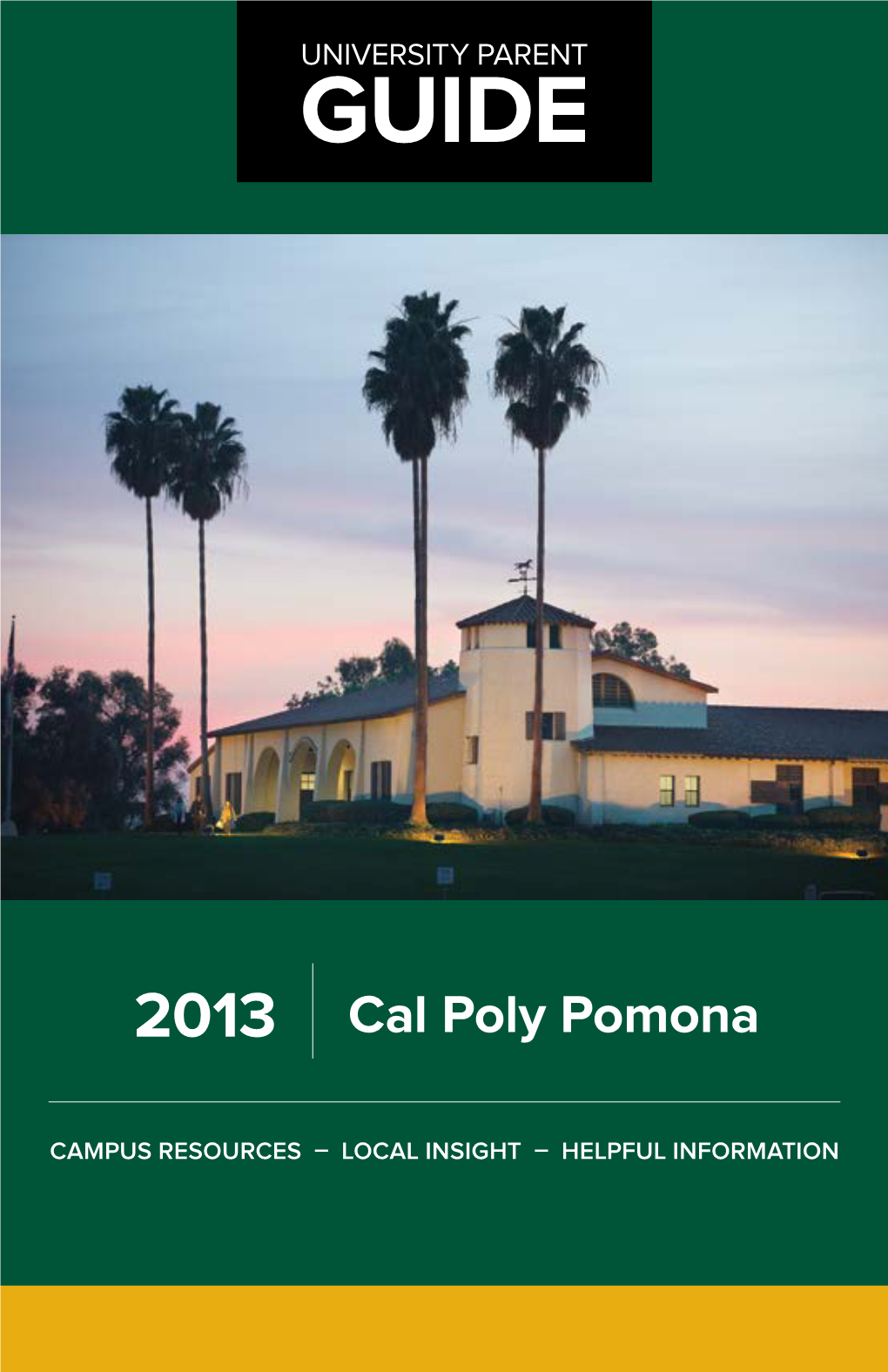 2013 Cal Poly Pomona