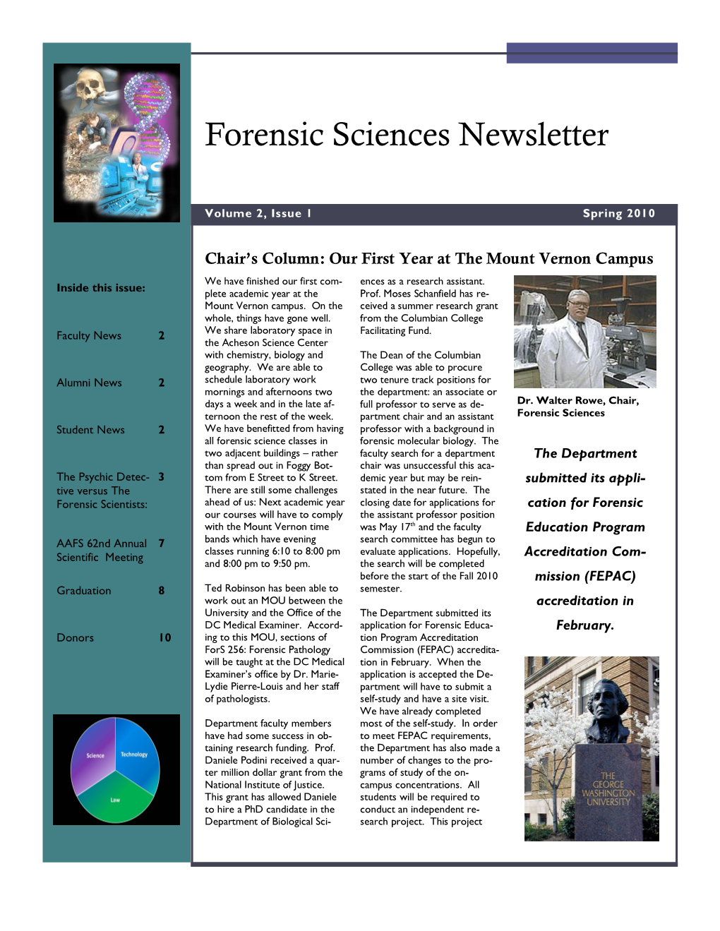 Forensic Sciences Newsletter