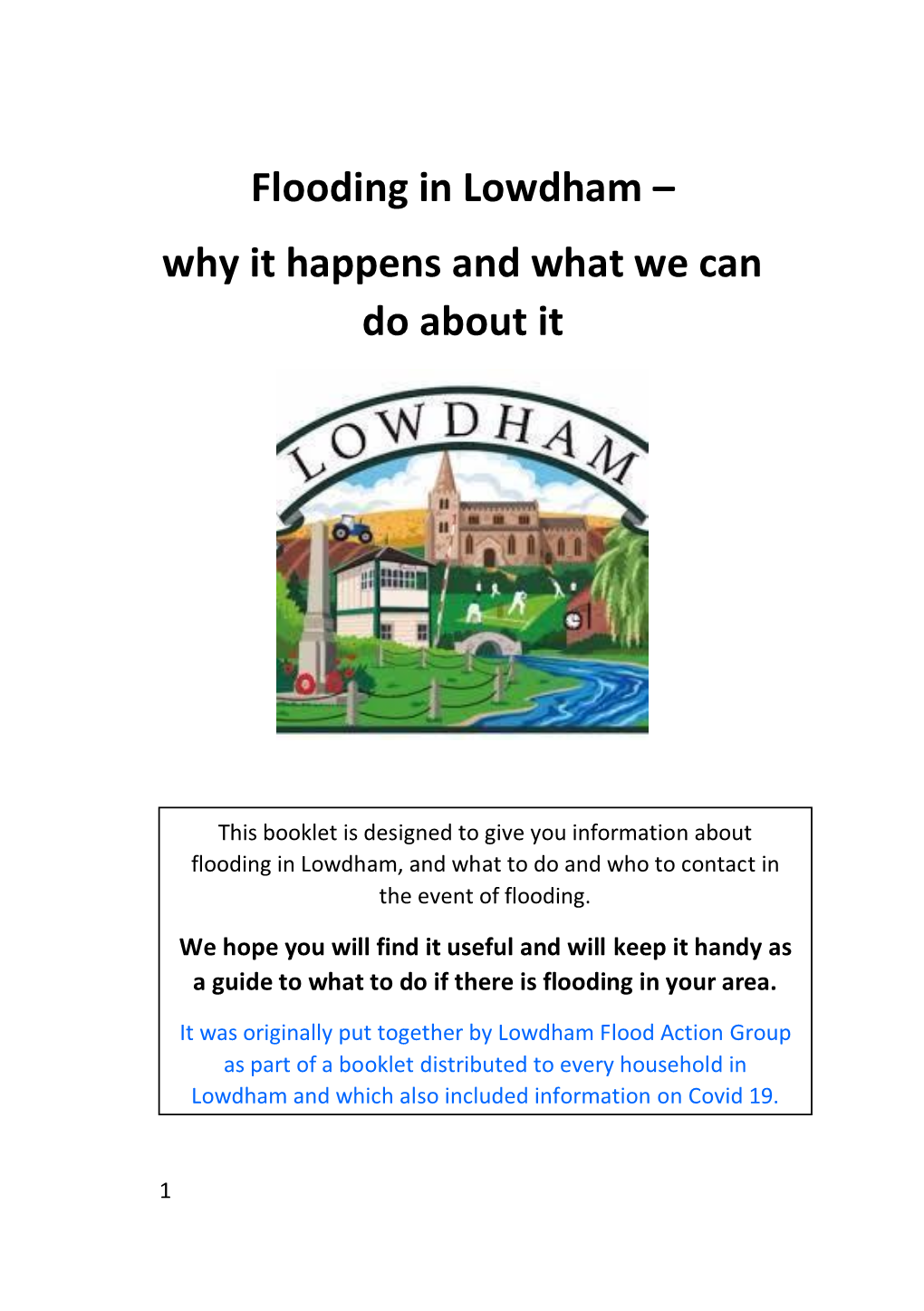 Flooding in Lowdham – Why It Happens and What We Can