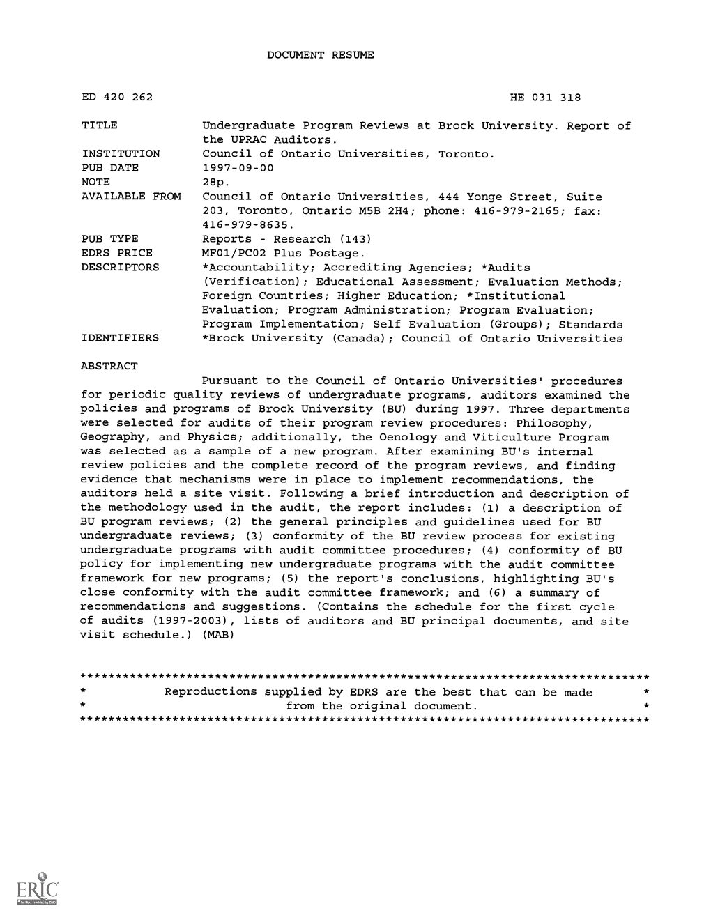 Available from Descriptors Abstract Document Resume
