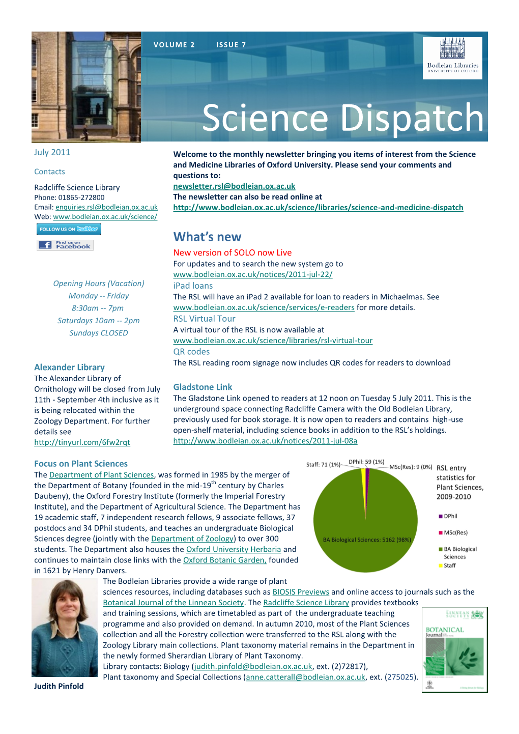 Science Dispatch