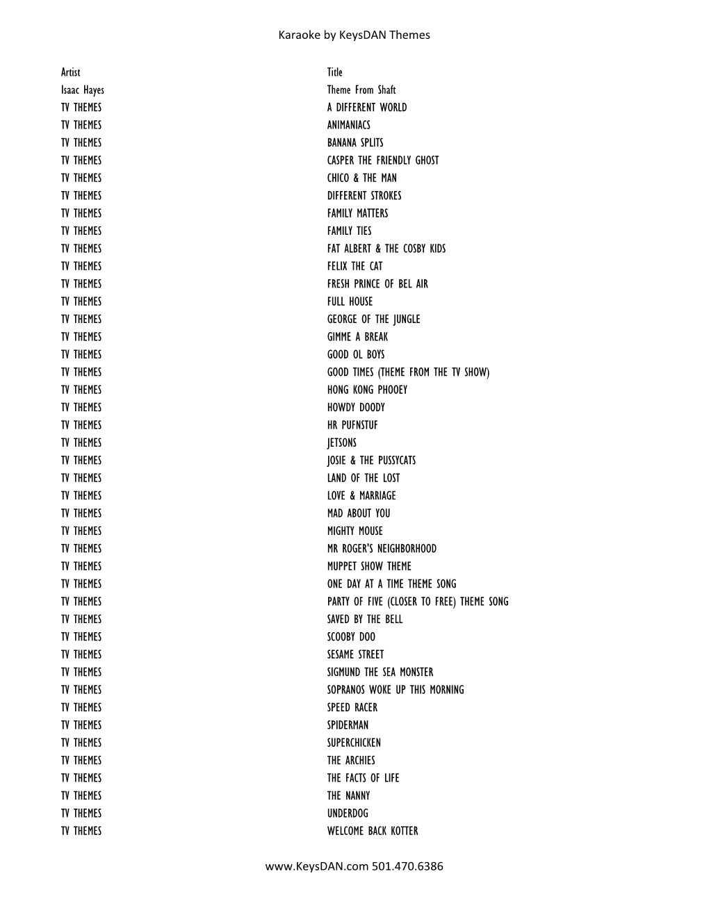 Karaoke by Keysdan Themes