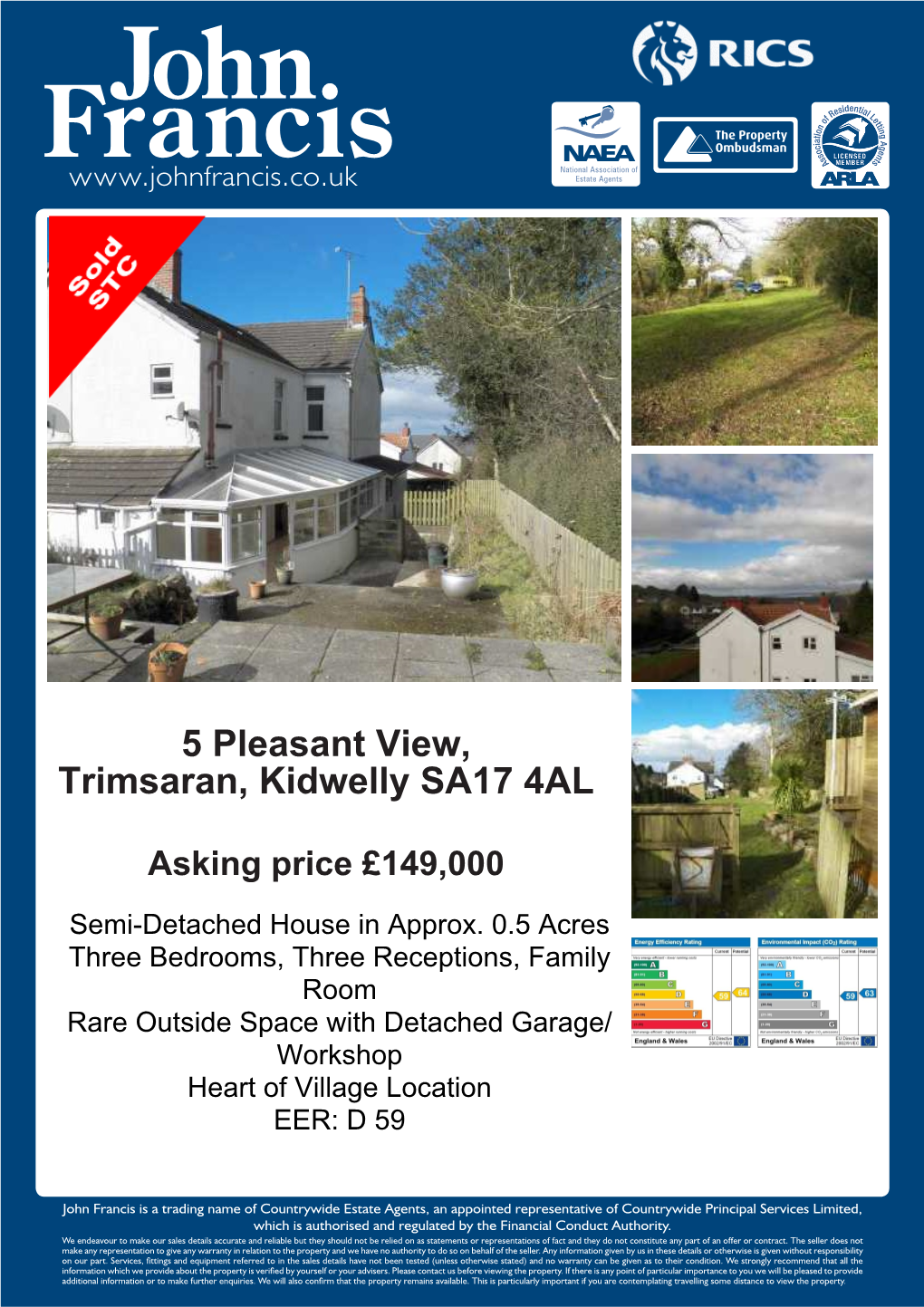 5 Pleasant View, Trimsaran, Kidwelly SA17 4AL