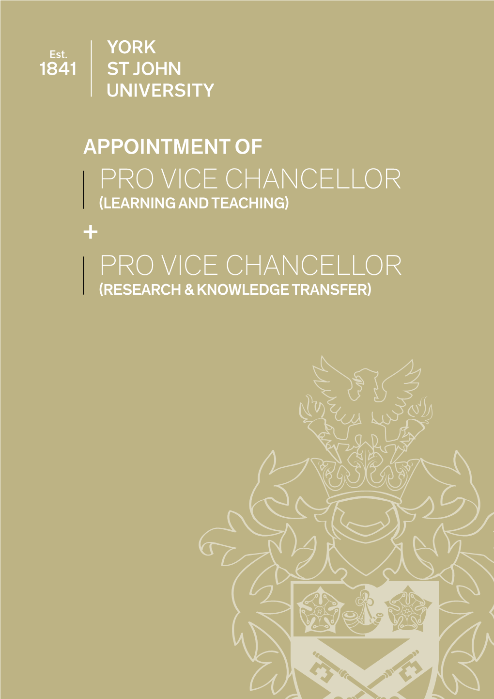 Pro Vice Chancellor (Learning and Teaching) + Pro Vice Chancellor (Research & Knowledge Transfer) Contents