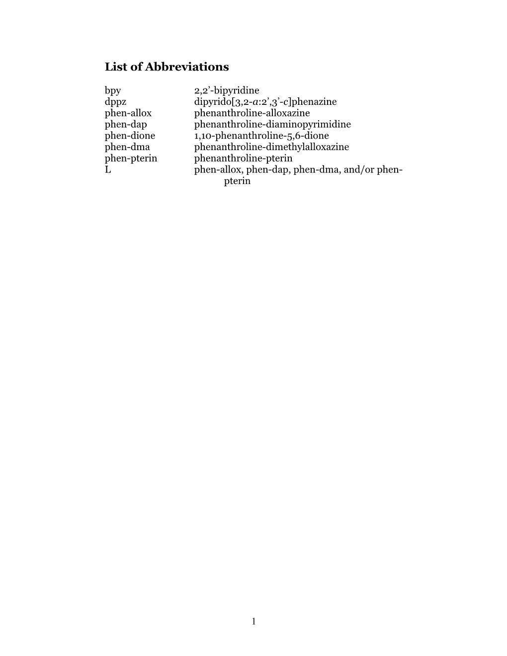 List of Abbreviations s2