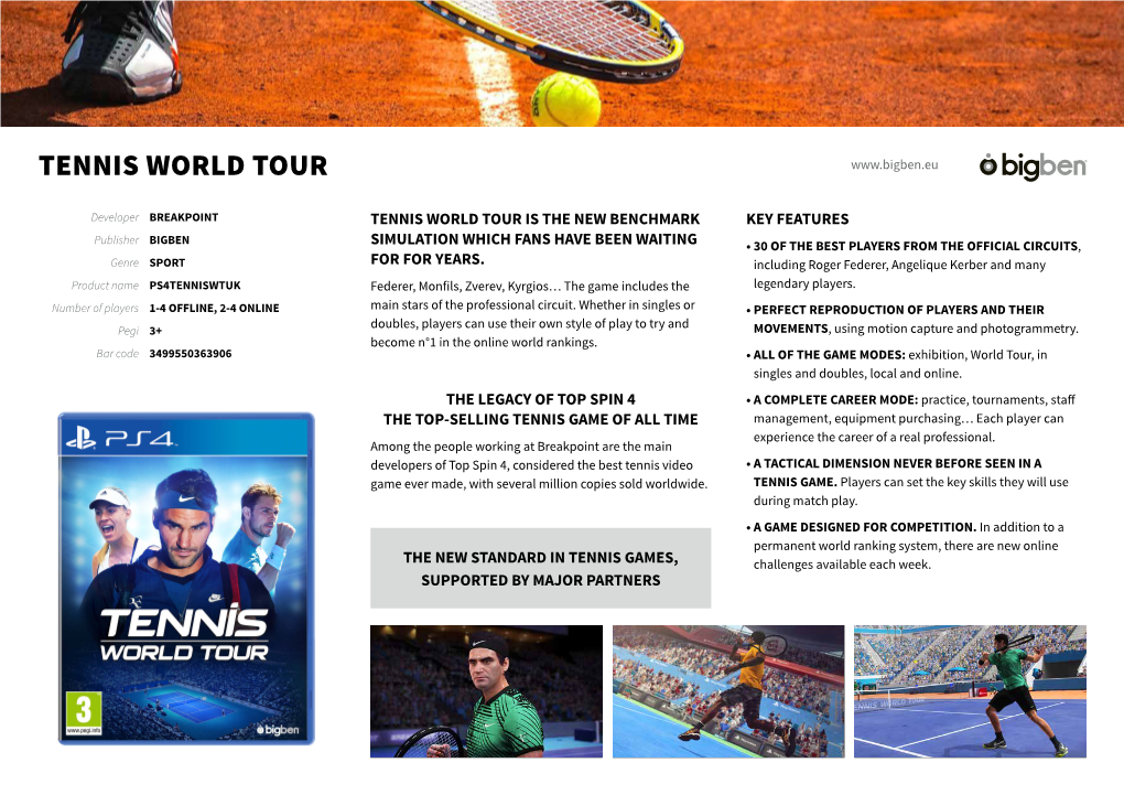 Tennis World Tour