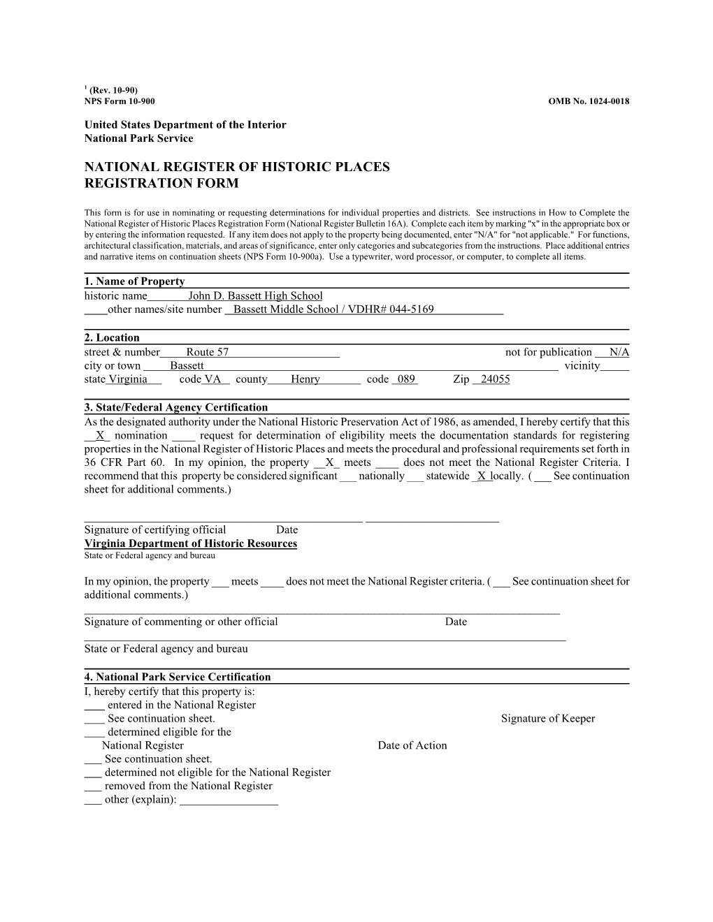 Nomination Form