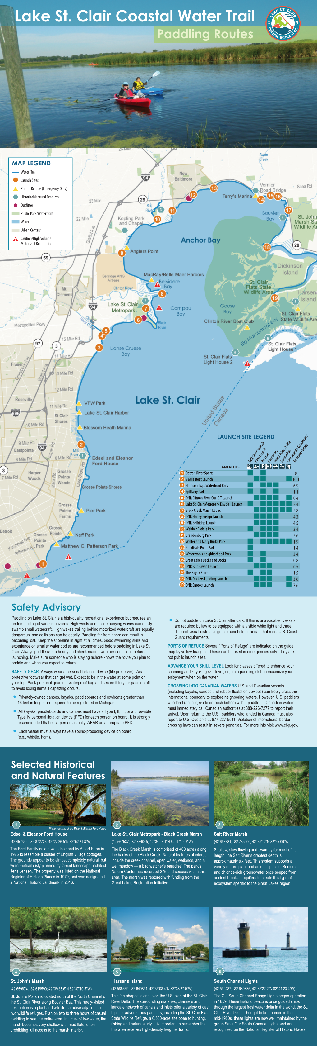 Lake St. Clair Water Trail