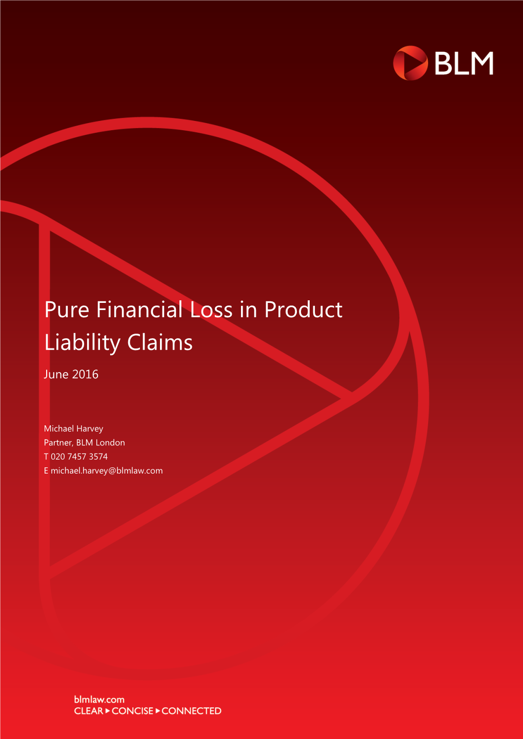Pure Financial Loss in Product Liability Claims