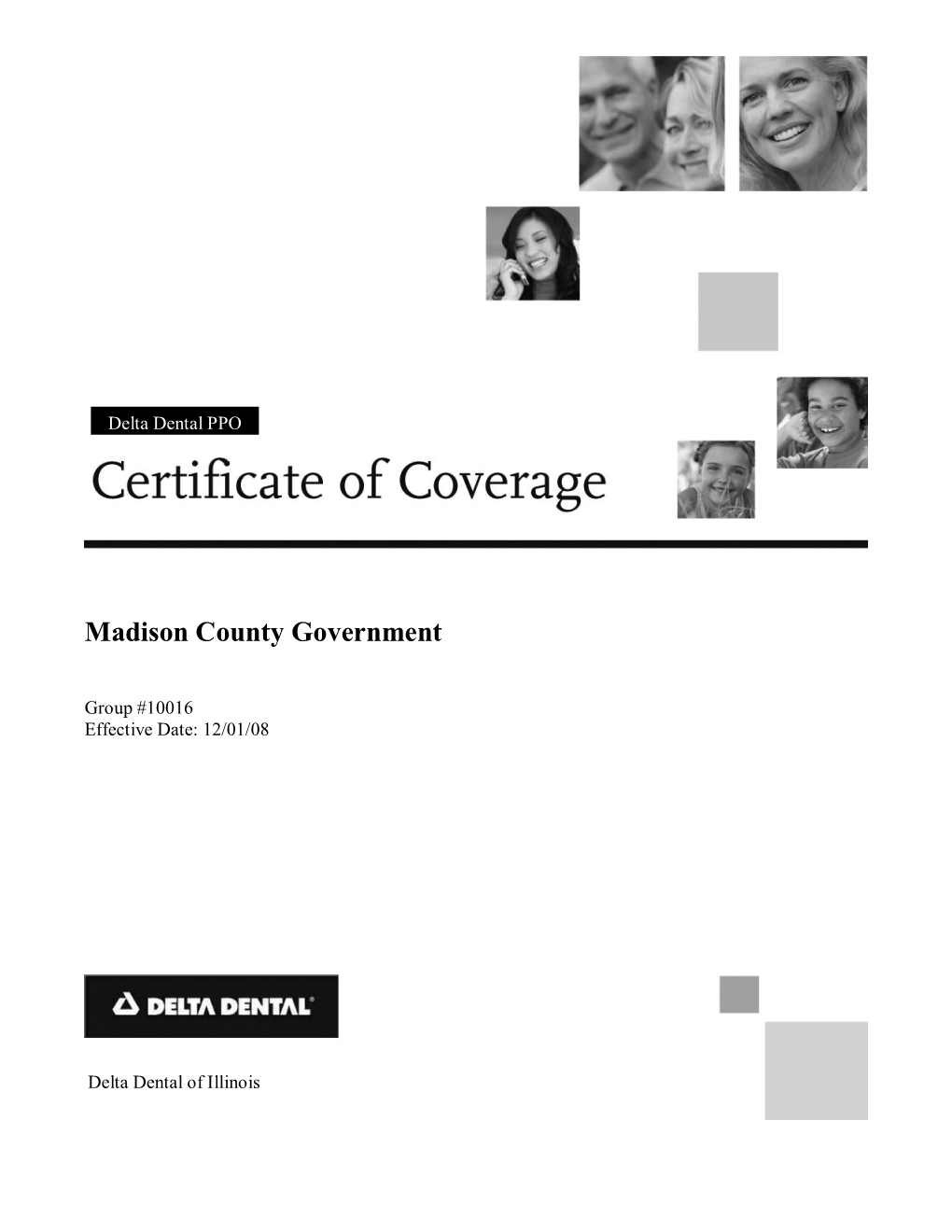 MCG Certificate of Coverage Booklet