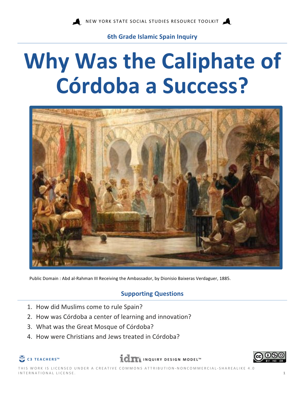 Why Was the Caliphate of Córdoba a Success?