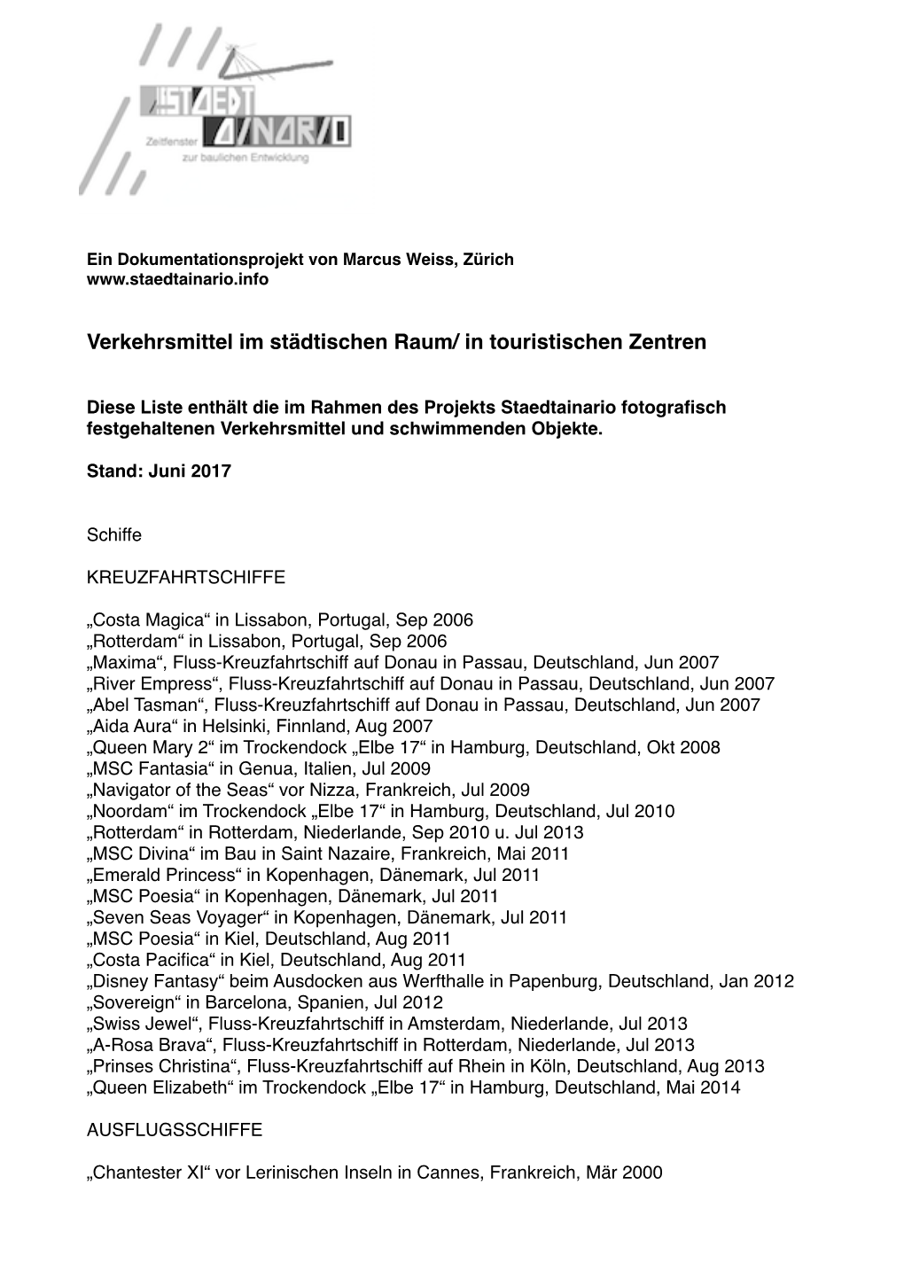 Liste Verkehrsmittel Version Jun 2017